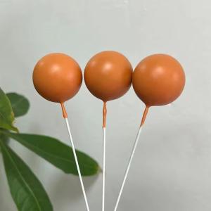 Turuncu Küre Pasta Süsü